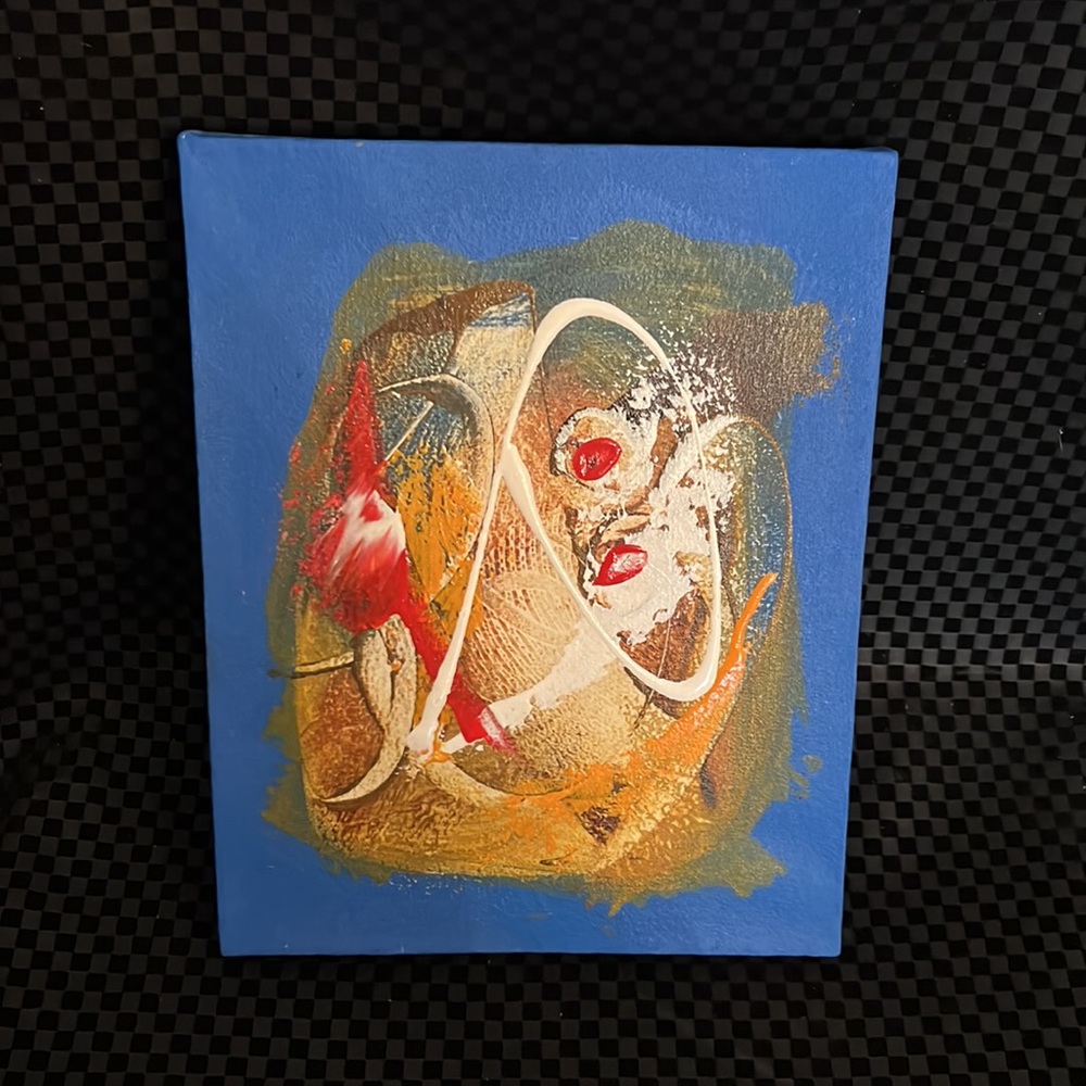 Abstract Painting on Canvas